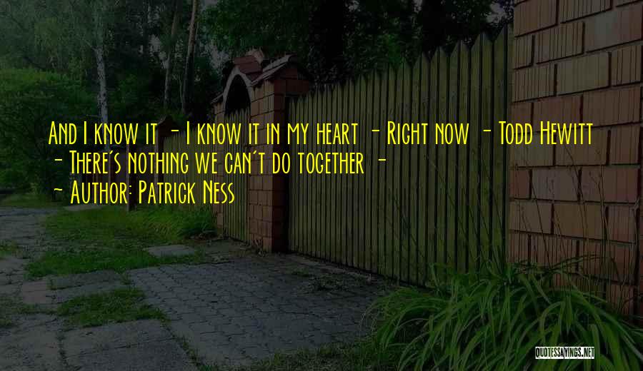 Todd Hewitt Quotes By Patrick Ness