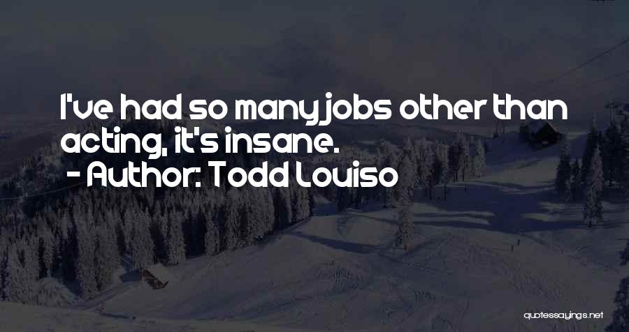 Todd Louiso Quotes 1134906