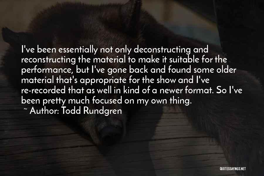 Todd Rundgren Quotes 359082