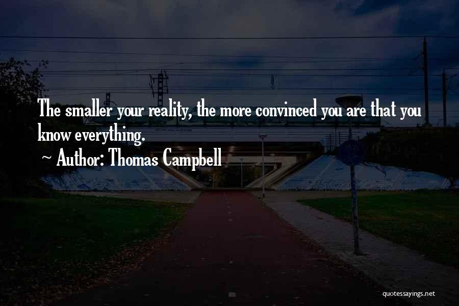 Toe Quotes By Thomas Campbell