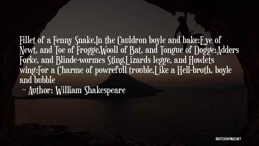 Toe Quotes By William Shakespeare