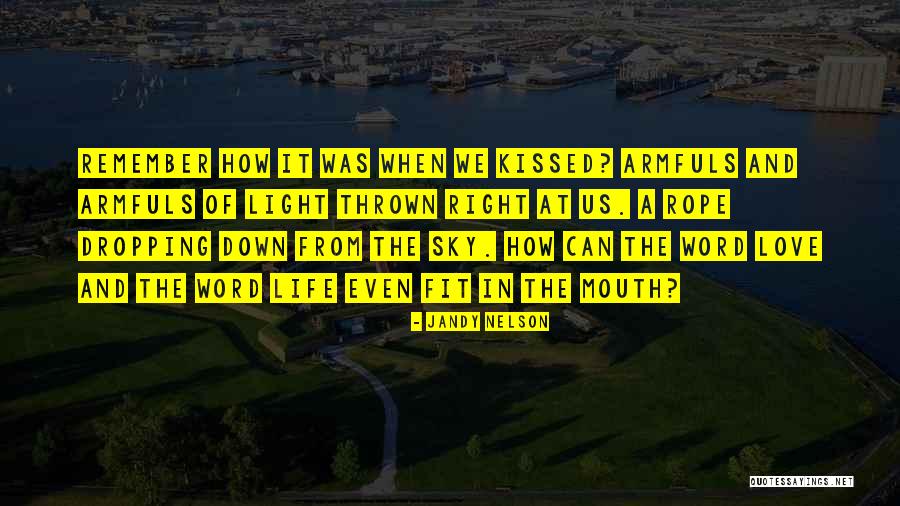 Toeder Quotes By Jandy Nelson Toeder Quotes By Jandy Nelson
