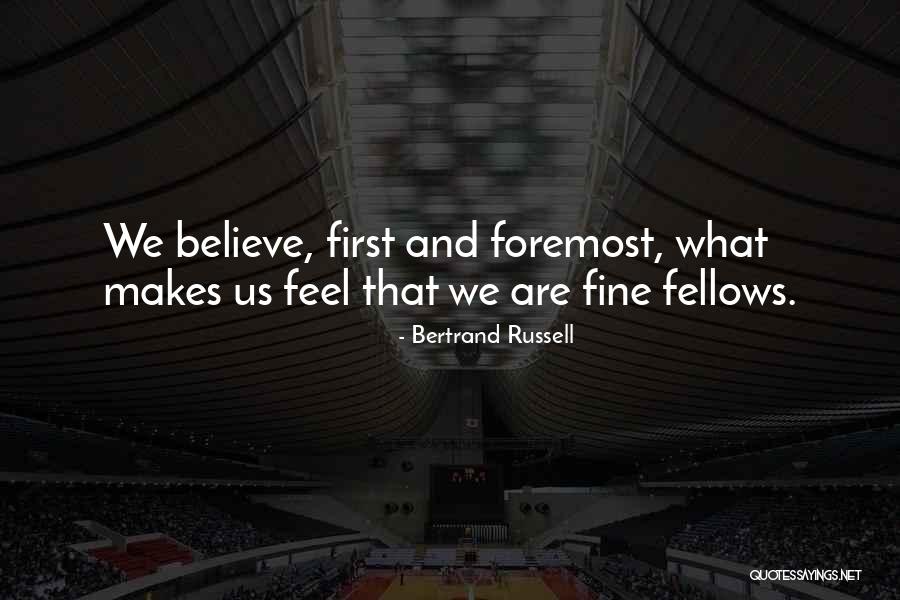 Toeing In Treatment Quotes By Bertrand Russell
