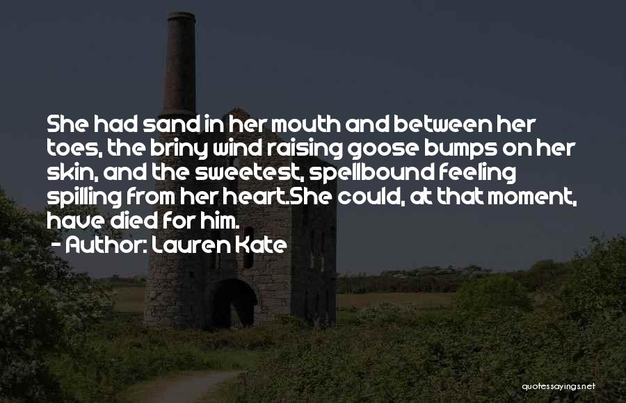 Toes In The Sand Quotes By Lauren Kate