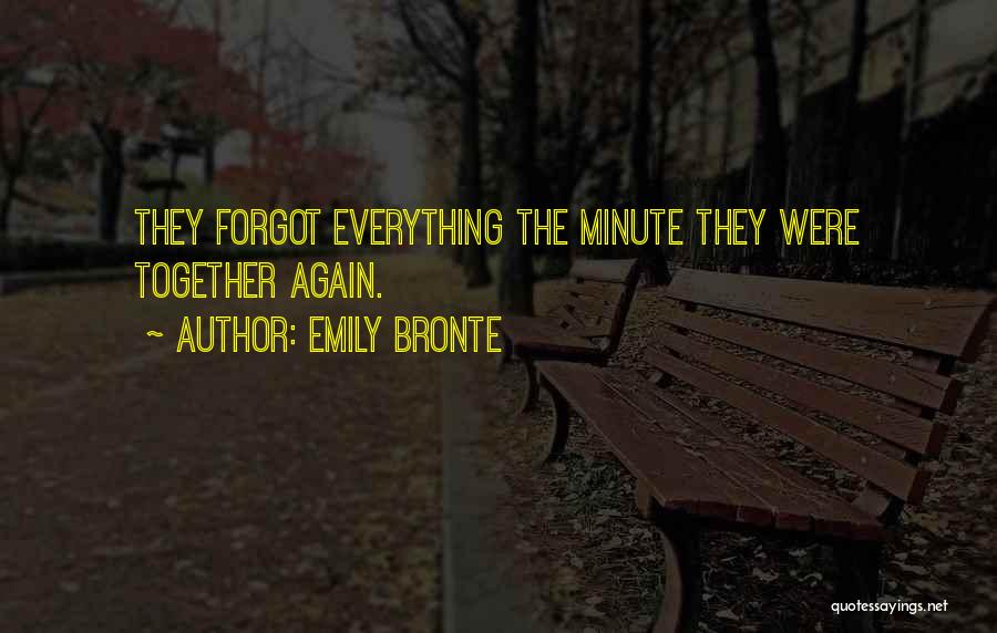 Together Again Friendship Quotes By Emily Bronte