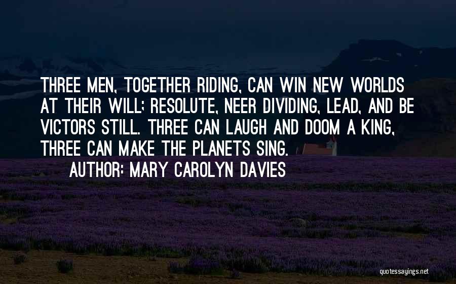 Together And Success Quotes By Mary Carolyn Davies