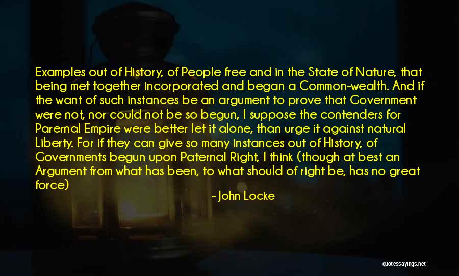 Together But Alone Quotes By John Locke