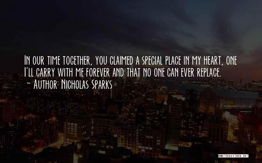Together Forever With You Quotes By Nicholas Sparks
