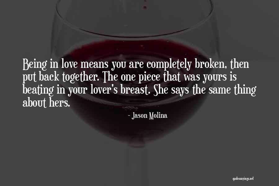 Together Lover Quotes By Jason Molina Together Lover Quotes By Jason Molina