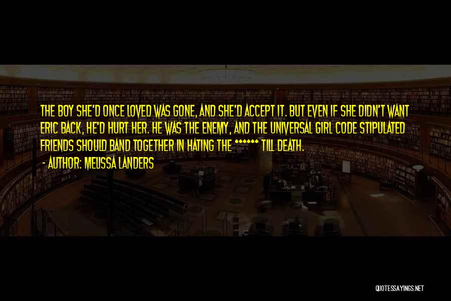 Together Till Death Quotes By Melissa Landers