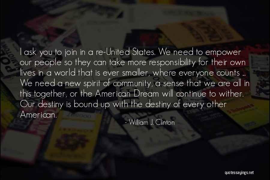 Together United Quotes By William J. Clinton Together United Quotes By William J. Clinton