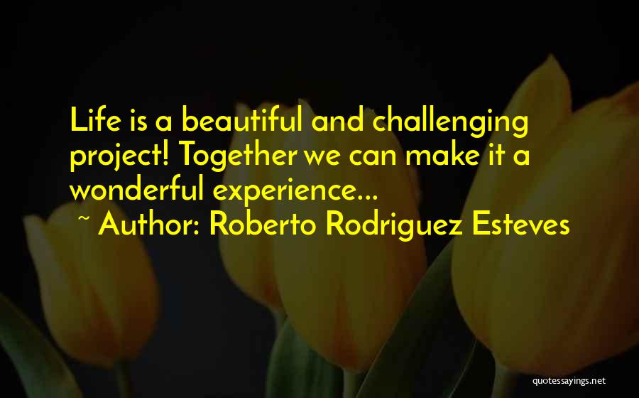 Together We Can Make It Quotes By Roberto Rodriguez Esteves