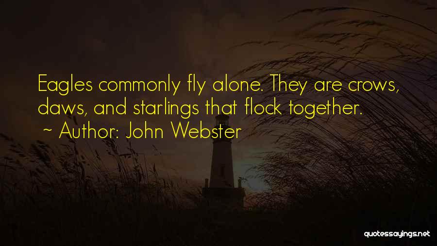Together We Will Fly Quotes By John Webster