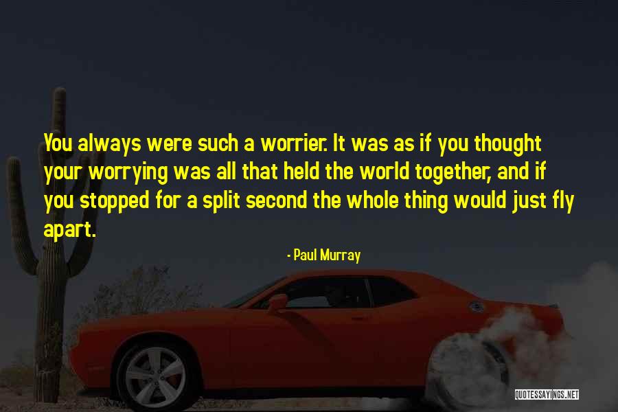 Together We Will Fly Quotes By Paul Murray Together We Will Fly Quotes By Paul Murray