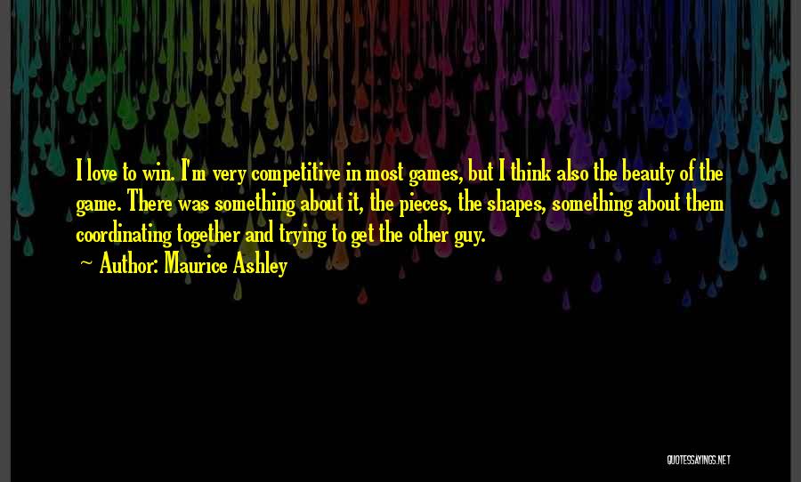 Together We Will Win Quotes By Maurice Ashley