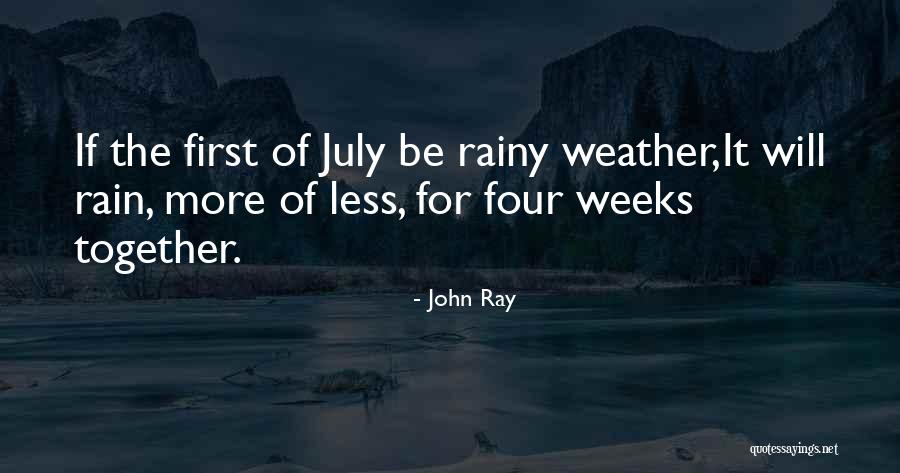 Together Weather Quotes By John Ray Together Weather Quotes By John Ray