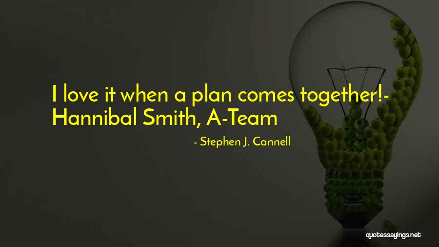 Together Were A Team Quotes By Stephen J. Cannell