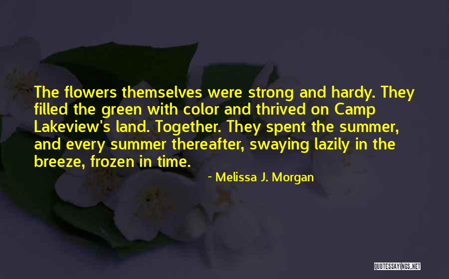 Together Were Strong Quotes By Melissa J. Morgan