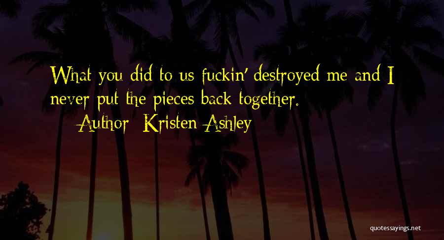 Together You And I Quotes By Kristen Ashley