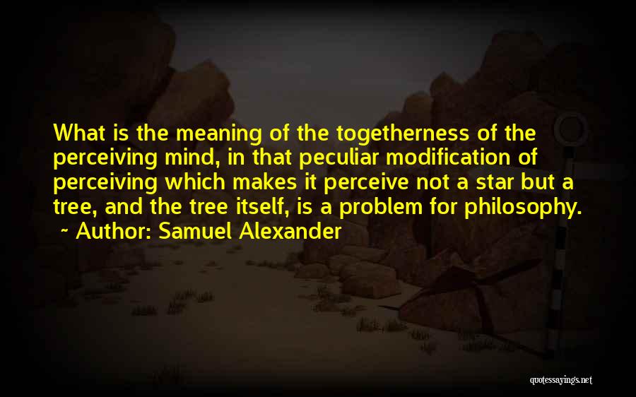 Togetherness Quotes By Samuel Alexander
