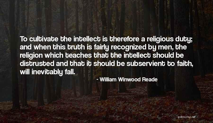 Togliatti Biografia Quotes By William Winwood Reade Togliatti Biografia Quotes By William Winwood Reade