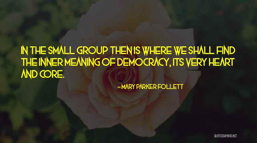 Toh Kay Quotes By Mary Parker Follett Toh Kay Quotes By Mary Parker Follett