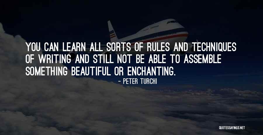 Toheart Quotes By Peter Turchi Toheart Quotes By Peter Turchi