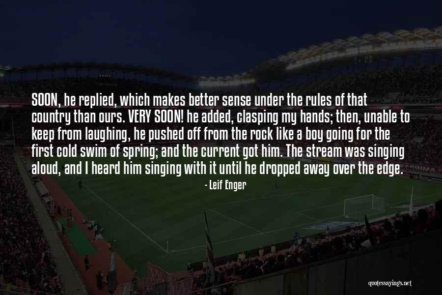 Toho Marine Quotes By Leif Enger Toho Marine Quotes By Leif Enger