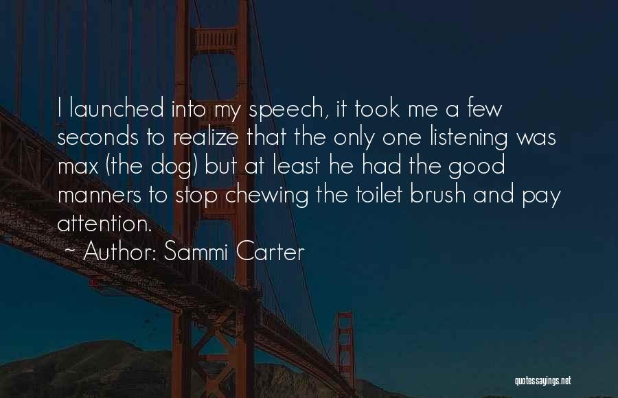 Toilet Brush Quotes By Sammi Carter