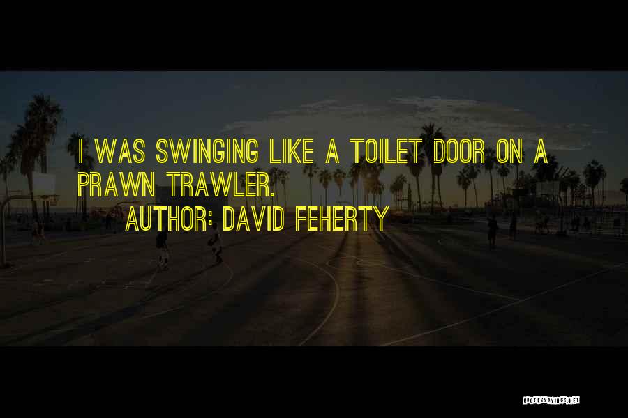 Toilet Quotes By David Feherty