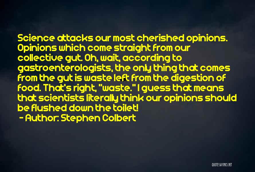 Toilet Quotes By Stephen Colbert