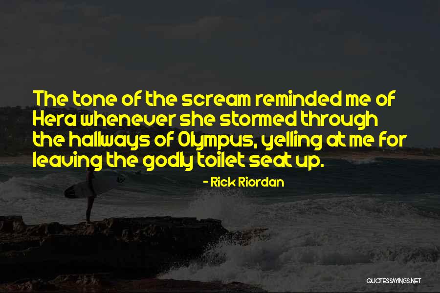Toilet Seat Quotes By Rick Riordan Toilet Seat Quotes By Rick Riordan