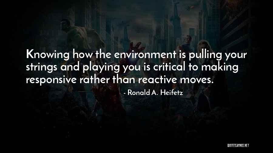 Toine Thys Quotes By Ronald A. Heifetz Toine Thys Quotes By Ronald A. Heifetz