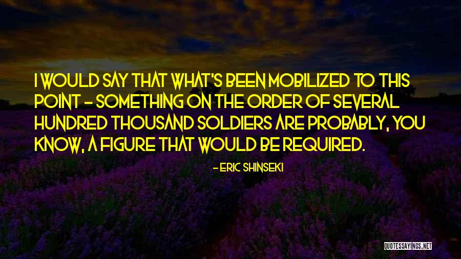 Tojiro Bread Quotes By Eric Shinseki Tojiro Bread Quotes By Eric Shinseki