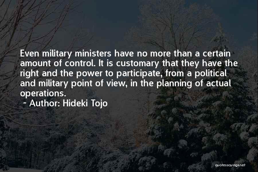 Tojo Quotes By Hideki Tojo