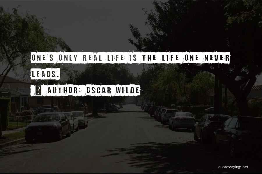 Toke Nygaard Quotes By Oscar Wilde