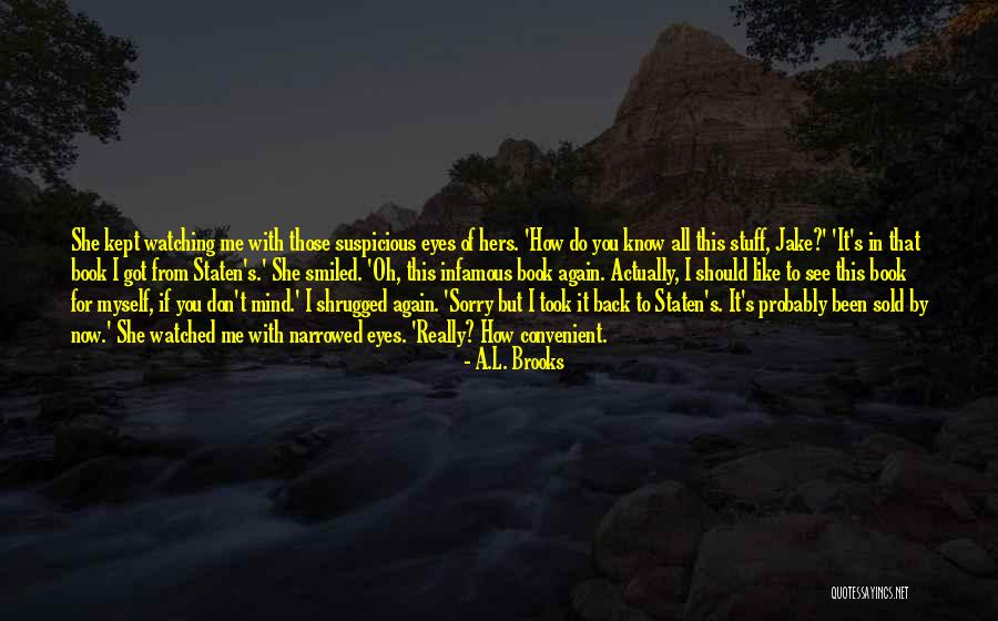 Toko Shinoda Quotes By A.L. Brooks Toko Shinoda Quotes By A.L. Brooks