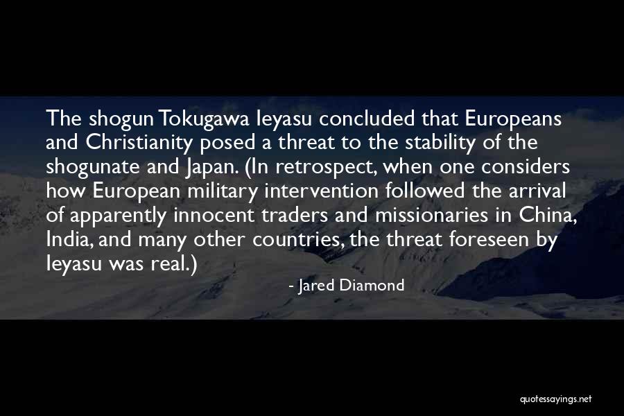Tokugawa Japan Quotes By Jared Diamond Tokugawa Japan Quotes By Jared Diamond