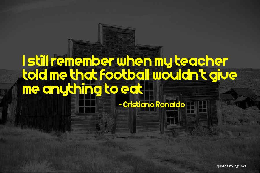 Told That Teacher Quotes By Cristiano Ronaldo Told That Teacher Quotes By Cristiano Ronaldo