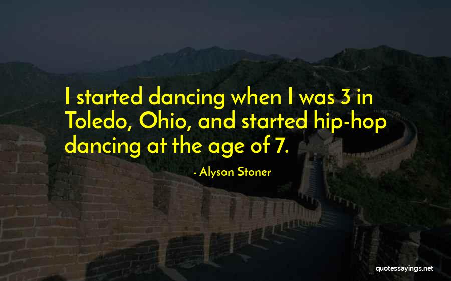 Toledo Ohio Quotes By Alyson Stoner Toledo Ohio Quotes By Alyson Stoner