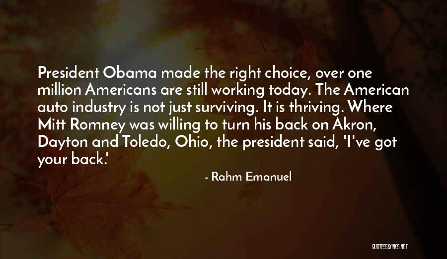 Toledo Ohio Quotes By Rahm Emanuel Toledo Ohio Quotes By Rahm Emanuel