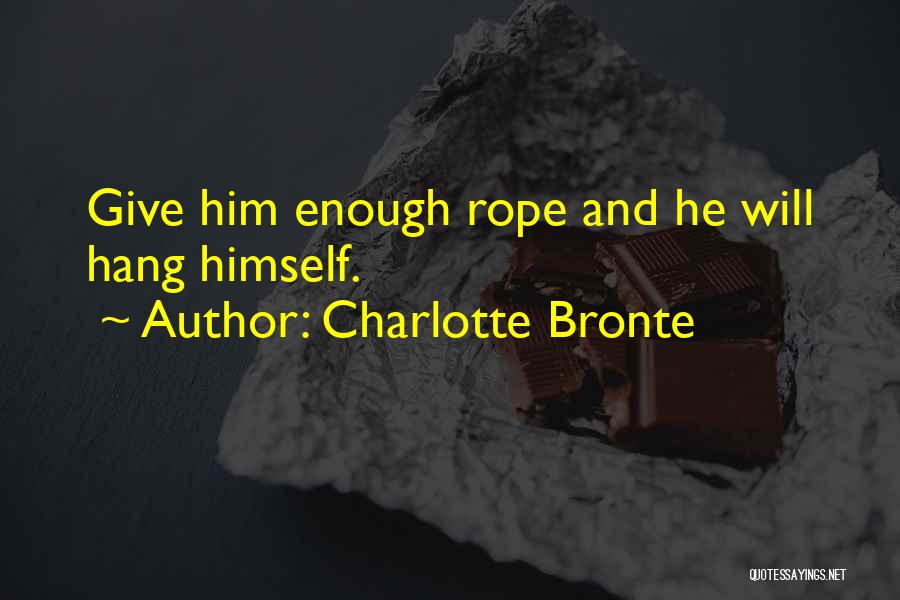 Tolerable Misstatement Quotes By Charlotte Bronte