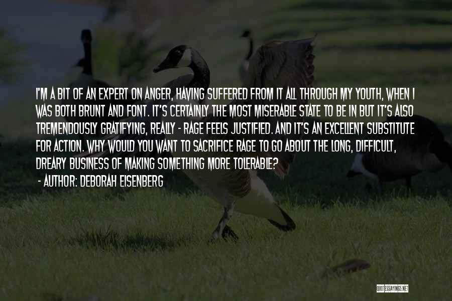 Tolerable Quotes By Deborah Eisenberg