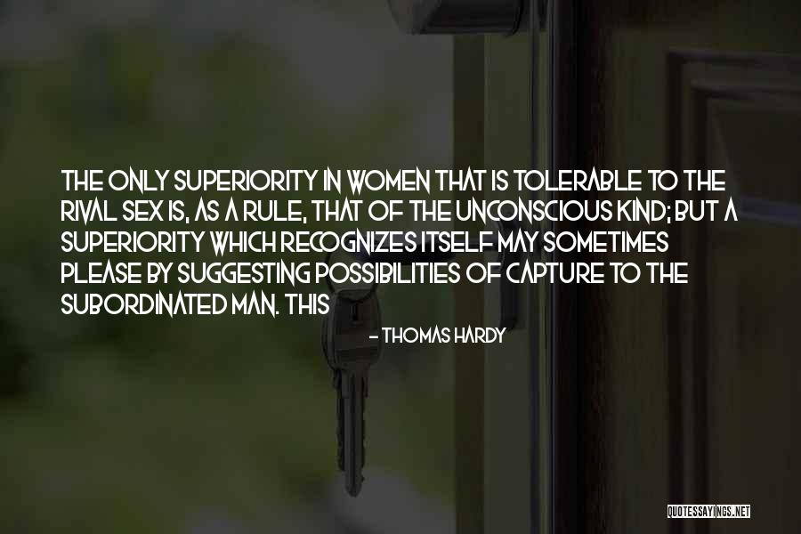 Tolerable Quotes By Thomas Hardy