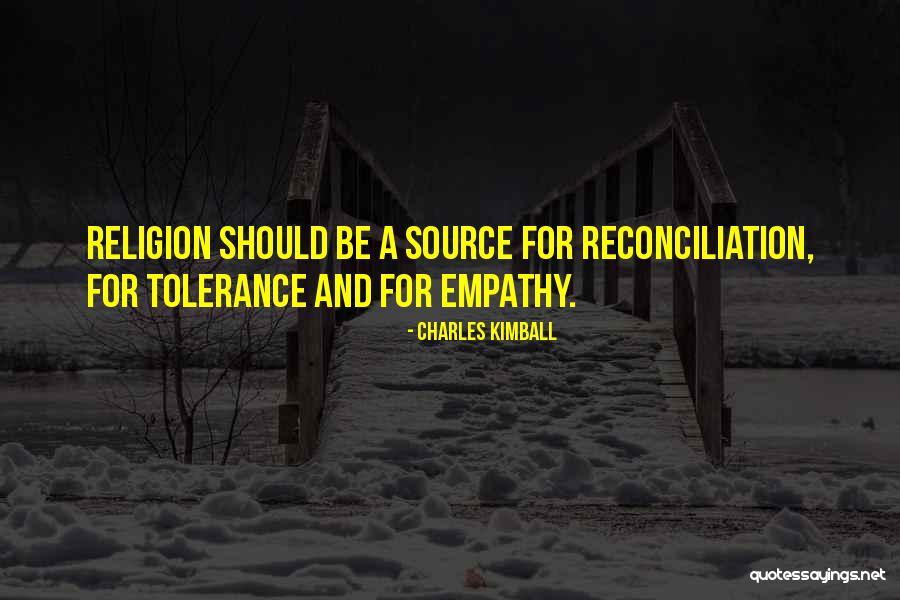 Tolerance And Religion Quotes By Charles Kimball Tolerance And Religion Quotes By Charles Kimball