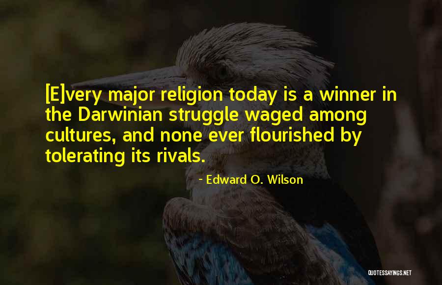 Tolerance And Religion Quotes By Edward O. Wilson Tolerance And Religion Quotes By Edward O. Wilson