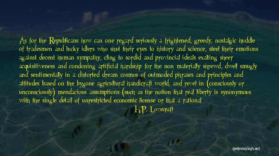 Tolerance And Respect Quotes By H.P. Lovecraft