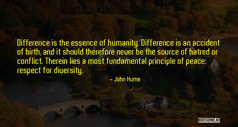 Tolerance And Respect Quotes By John Hume