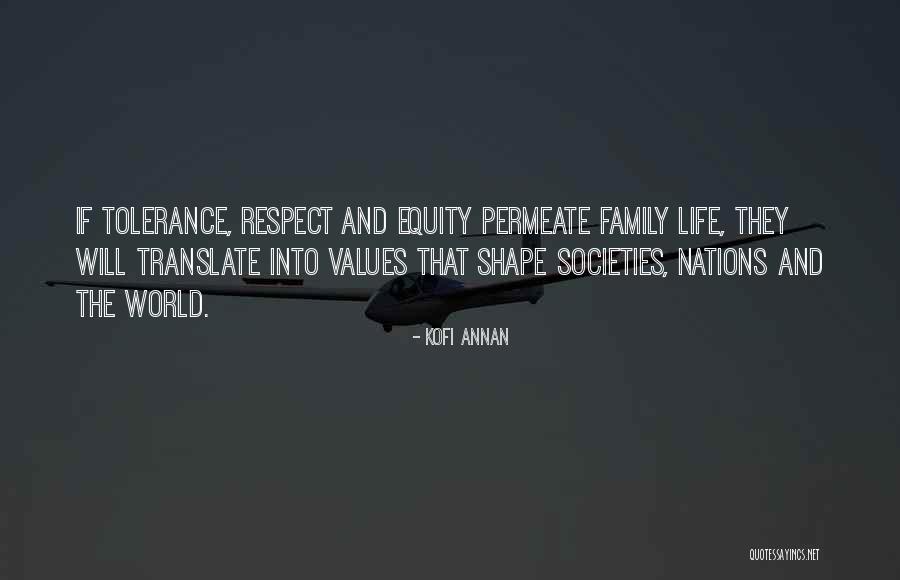 Tolerance And Respect Quotes By Kofi Annan