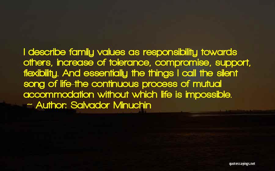 Tolerance Of Others Quotes By Salvador Minuchin